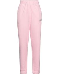 Ganni - Logo-embroidered Tapered Track Pants - Lyst