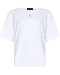 DSquared² - T-Shirt Cotton - Lyst