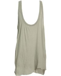 Rick Owens - Tank Top Cotton - Lyst