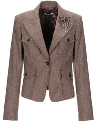 Clips More - Blazer Wool, Polyester, Cotton, Elastane - Lyst