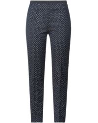 Peserico Cropped Trousers - Blue