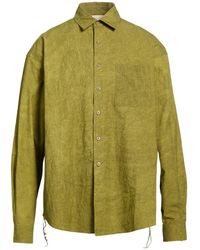 Merely Made - Khaki Shirt Cotton - Lyst