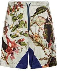 Dries Van Noten - Shorts & Bermuda Shorts Viscose - Lyst