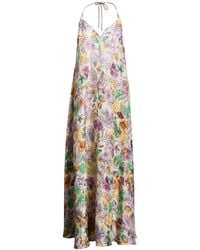 Attic And Barn - Maxi Dress Silk - Lyst