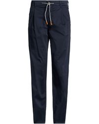 Eleventy - Midnight Pants Cotton, Elastane - Lyst