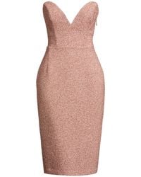 Elisabetta Franchi - Midi Dress Viscose, Polyimide, Polyamide, Polyester - Lyst