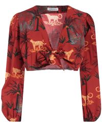 Amotea - Rust Top Cotton - Lyst