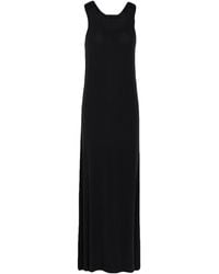 ALAINPAUL - Maxi Dress Cupro, Elastane - Lyst
