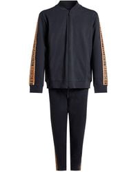 Bikkembergs - Charcoal Pants Cotton, Lycra - Lyst