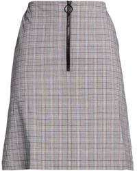 Maison Kitsuné - Mini Skirt Cotton, Elastane - Lyst