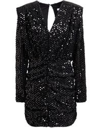 Relish - Mini Dress Polyester, Elastane - Lyst