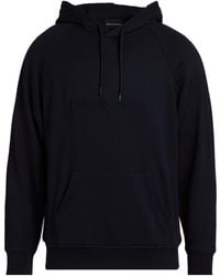 Emporio Armani - Midnight Sweatshirt Cotton, Elastane - Lyst