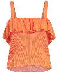 Kaos - Top Viscose, Polyester - Lyst