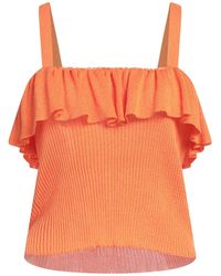 Kaos - Top Viscose, Polyester - Lyst