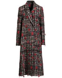 Shirtaporter - Coat Virgin Wool, Polyester, Acrylic, Polyamide - Lyst