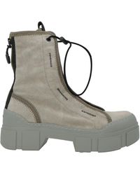 Vic Matié - Ankle Boots Textile Fibers, Leather - Lyst