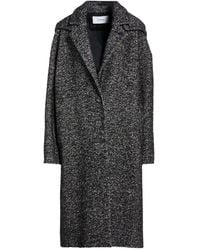 Lardini - Coat Wool, Nylon, Silk, Mohair Wool, Alpaca Wool - Lyst