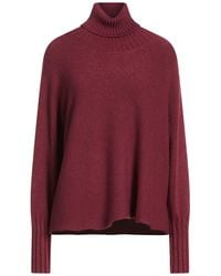 Manila Grace - Turtleneck Viscose, Polyester, Polyamide - Lyst