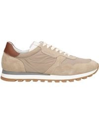 Baldinini - Khaki Sneakers Leather, Textile Fibers - Lyst