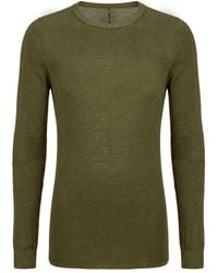Masnada - Military Sweater Merino Wool - Lyst