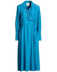Crida Milano - Midi Dress Silk - Lyst