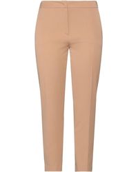 Clips More - Sand Pants Polyester, Viscose, Elastane - Lyst