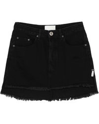 One Teaspoon Denim Skirt - Black