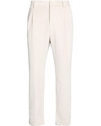 Daniele Alessandrini - Ivory Pants Polyester, Polyamide, Elastane - Lyst