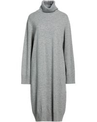 Fabiana Filippi - Midi Dress Virgin Wool, Silk, Cashmere - Lyst