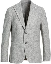 L.B.M. 1911 - Light Blazer Cotton, Acrylic, Polyester, Virgin Wool - Lyst