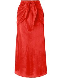 Mes Demoiselles Long Skirt - Red