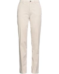 Mason's - Cream Pants Lyocell, Cotton, Elastane - Lyst
