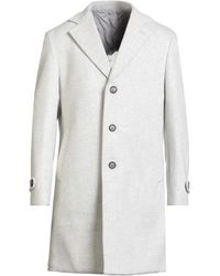 Eleventy - Platinum Light Coat Wool, Polyamide, Cashmere, Goat Skin - Lyst