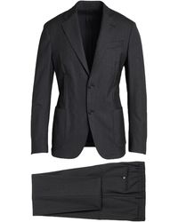 Lardini - Charcoal Suit Wool, Polyamide, Elastane - Lyst