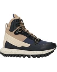 Emporio Armani - Ankle Boots Cow Leather, Textile Fibers - Lyst