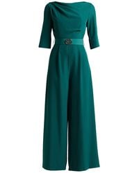 Rinascimento - Dark Jumpsuit Polyester, Elastane - Lyst