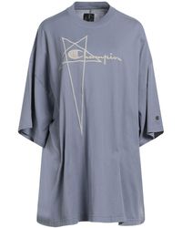 Rick Owens X Champion - T-shirt - Lyst