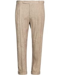 Berwich - Sand Pants Linen - Lyst