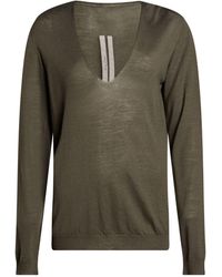 Rick Owens - Dark Sweater Virgin Wool - Lyst