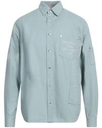 Dior - Light Denim Shirt Polyester - Lyst