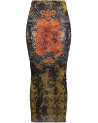 Jean Paul Gaultier - Maxi Skirt Polyamide - Lyst