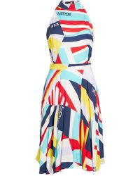 Love Moschino - Midnight Midi Dress Viscose - Lyst