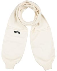 Y-3 - Cream Scarf Recycled Polyamide, Wool, Elastane - Lyst