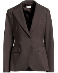 P.A.R.O.S.H. - P.A.R.O..H. Lead Blazer Virgin Wool, Elastane - Lyst