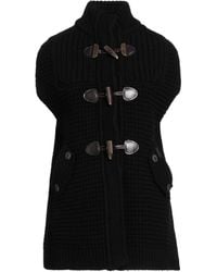 Donna Abbigliamento da Maglieria da Poncho e abiti modello poncho MantellaJil Sander in Materiale sintetico di colore Bianco 