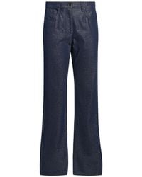 Giorgio Armani - Pants Cotton, Viscose, Metallic Fiber, Polyamide - Lyst