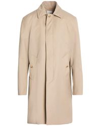 Sandro - Overcoat & Trench Coat Polyester, Wool, Polyurethane - Lyst