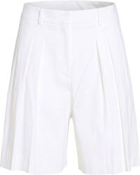 Theory - Shorts & Bermuda Shorts Linen, Viscose, Elastane - Lyst