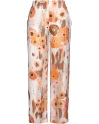 Antonelli - Pants Viscose, Silk - Lyst