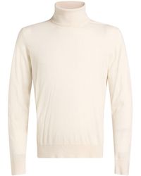 Roberto Collina - Ivory Turtleneck Merino Wool - Lyst